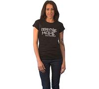 Depeche Mode People Are People Mujer Camiseta Negro M, 100% algodón, Regular