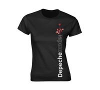 DEPECHE MODE - VIOLATOR SIDE ROSE BLACK T-Shirt, Girlie Womens: 14