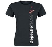 Depeche Mode Violator Side Rose Mujer Camiseta Negro S 100% algodón Regular