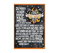 Depesche 0011673-039 - Tarjeta de felicitación de cumpleaños (neutral), inusual tarjeta de cumpleaños con música, texto y elementos móviles, incluye sobre, 14,8 x 21 cm