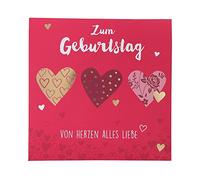 Depesche 0011694-054 - Tarjeta de Felicitación Postal Cumpleaños Plegable con Música, Elementos de Luz y Mensaje Original, Tarjetas de Cumpleaños, Incluye Sobre, Formato 15,5 x 15,5 cm