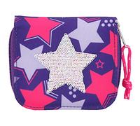 Depesche 10675 TOPModel - Monedero con Estrella de Lentejuelas de Cuerda, Aprox. 10 x 11,5 x 3 cm