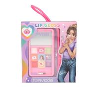 Depesche 10842 TOPModel-Set Beauty and Me Smartphone, con 9 Brillos de Labios y Pincel, con Fragancia de Fresa, Color Pink, One Size