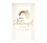 Depesche 11625-042 - Marco de fotos con cumplido, pequeño marco decorativo con texto en inglés «Pretty», aprox. 8,4 x 5,8 x 1,9 cm, ideal como regalo o pequeña atención