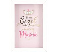 Depesche 11625-043 - Marco de fotos con cumplido, pequeño marco decorativo con texto en inglés «Pretty», aprox. 8,4 x 5,8 x 1,9 cm, ideal como regalo o pequeña atención