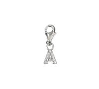 Depesche 11785-001 Charms Exprésate - Colgante para Collares y Pulseras, Letra A, Plateado, como pequeño Regalo