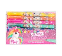 Depesche 12094 Ylvi - Rotuladores Brillantes, Juego de 8 rotuladores en Colores Metalizados, para Pintar, Escribir y Decorar