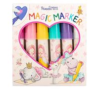 Depesche 12120 Princesa Mimi - Rotulador mágico, Set de 5 rotuladores y un rotulador mágico, para Colorear, Escribir y Decorar