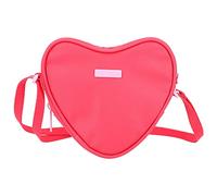 Depesche 12257 TOPModel One Love - Bolso infantil en forma de corazón, bolso rojo con bandolera ajustable y compartimento frontal