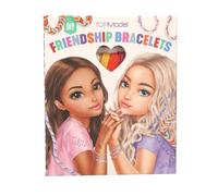 Depesche 12370 TOPModel DIY Amistad para Hacer Pulseras y Colgantes, Set de Manualidades con Hilo de algodón en 12 Colores e Instrucciones, Multicolor, One Size