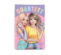 Depesche 12394 TOPModel-Juego cuarteto con Motivos de Modelos, 32 Cartas de Colores e Instrucciones, para 2 a 3 Jugadores, Multicolor