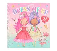 Depesche 12462 Princesa Mimi Vísteme - Libro de Pegatinas con 24 páginas para diseñar Elegantes Conjuntos de Princesa y 10 Hojas de Pegatinas con Montones de Pegatinas Reales