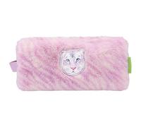 Depesche 12500 TOPModel Fantasy Tiger - Neceser de Piel de Peluche con Cremallera
