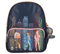 Depesche 12563 TOPModel City Girls-Mochila en Azul Oscuro con Motivo de Modelo, Bolsa con Tirantes Ajustables, Dibujo Animado, Multicolor