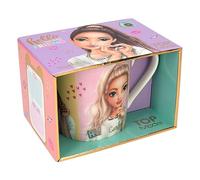 Depesche 12610 TOPModel Snap Shots - Taza con Motivo de Modelo y Estampado Dorado, Taza de Porcelana con asa, Capacidad Aprox. 300 ml