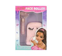 Depesche 12693 TOPModel Beauty and Me-Set Facial con Rodillo y Guante de Cuarzo Rosa, Multicolor