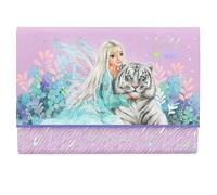 Depesche 12708 TOPModel Fantasy Tiger - Juego de papelería en carpeta abanico, incl. 24 hojas con membrete 3 diseños y sobres