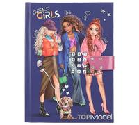 Depesche 12711 TOPModel City Girls - Agenda con código numérico y Sonido, Libro con 80 páginas rayadas e ilustradas a Todo Color