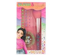 Depesche 12750 TOPModel Beauty Set cosmético Blush and Brush con Colorete y brocha, Multicolor