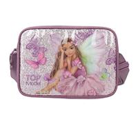 Depesche 12777 TOPModel Fairy Love Malva con Motivo de Modelo y Mariposas, Bolso con Bandolera Ajustable, Multicolor (0012777)