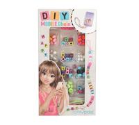 Depesche 12885 TOPModel Cadena móvil-Juego DIY, Cuentas en Varios, Incl. Cintas, para el diseño Creativo de Colgantes, Multicolor, One Size