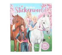 Depesche 13028 Miss Melody - Libro de Pegatinas con 24 páginas de Fondo para diseñar tú Mismo, Incl. 3 Pegatinas a Doble página