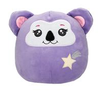 Depesche 13041 Ylvi Swoppies - Peluche Koala en Color Morado, con Efecto de luz, Estrella fugaz y Orejas Redondas, Peluche de 20 cm de Altura Aprox.