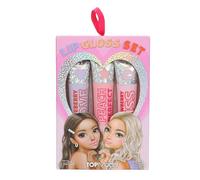 Depesche 13142 TOPModel Brillo de Labios Beauty and Me - Holo Set con 3 Brillos de Labios Brillantes en Tonos Rosas, con fragancias afrutadas