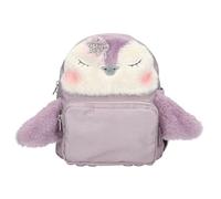 Depesche 13159 Princess Mimi Penguin - Mochila en lila, con motivo de pingüino y peluche, bolsa con correas ajustables