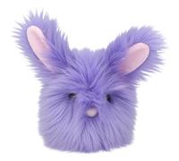 Depesche 13263 Snukis-Conejo Color Morado, con Orejas largas, Aprox. 18 cm de Altura de Peluche con Cola Blanca, Multicolor, One Size