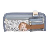 Depesche Schlampertasche 13275 TOPModel Cat Love-Bolso de Mano en Azul Claro, con Motivo de Modelo y Gatos, Estuche con Compartimento desplegable, Multicolor, One Size