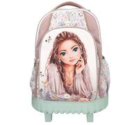 Depesche 13305 TOPModel Summer Feeling - Mochila escolar con ruedas y asa telescópica, Rosa., Mittelgroße, Casual