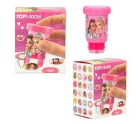 Depesche 13348 TOPModel Sticker Stamper-Juego Estampar maquetas, Incl. Sello y 160 Pegatinas, Multicolor, One Size