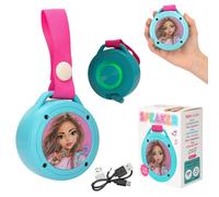 Depesche TOPModel Mini Altavoz Bluetooth Turquesa Rosa Inalámbrico para Niños a partir de 6 Años Portátil
