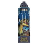 Depesche 13400 Dino World Galaxy Color Azul Oscuro con Motivo de Dinosaurios, Botella Deportiva de Acero Inoxidable, Capacidad Aprox. 500 ml, Multicolor, One Size