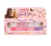 Depesche 13407 Miss Melody - Juego de Abalorios DIY, 12 Tipos de Abalorios Formas. Colores y Formas, para el diseño Creativo de Pulseras y Collares