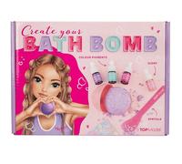 Depesche Set para hacer 2 bombas de baño TOPModel 13503 – aroma vainilla, incluye bol y espátula