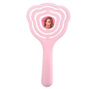 Depesche Cepillo de pelo TOPModel 13510 rosa, cabezal osito, detalles dorados, peine con muelle