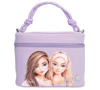 Depesche Neceser TOPModel 13538 Beauty and ME con motivo de modelo, purpurina y espejo Rosa