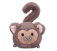 Depesche TopModel Juicy 13602 - Peluche de Mono con Cuerpo Redondo, Aprox. 12 cm, con Cola Larga