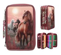 Depesche 13680 Miss Melody Dreamland - Estuche con 3 compartimentos