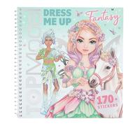 Depesche 13805 TOPModel Dress Me Up Fantasy - Libro de pegatinas (24 páginas, incluye 11 hojas de pegatinas)