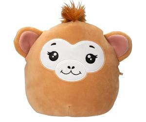 Depesche 13858 Ylvi Swoppies - Mono de Peluche en Color marrón, con Efecto fosforescente y Orejas Redondas, Peluche de Aprox. 30 cm de Altura