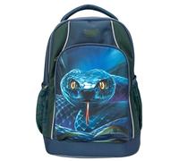 Depesche 13978 Adventure World School Backpack in Dark Blue and Green with Dark
