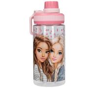 Depesche 14017 TOPModel Dots - Botella Transparente en Colores Pastel, con Motivo de Unicornio, tapón y asa, Capacidad Aprox. 500 ml