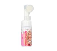 Depesche 14086 TOPModel Candy Glam - Espuma de baño para manos y cuerpo, 120 ml de espuma de cuidado con aroma a cereza, incluye cepillo de silicona