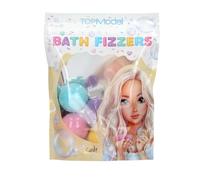 Depesche 14115 TOPModel Candy Glam - Bombas de baño, 6 bolas de baño de colores en rosa, lila, rosa, melocotón, turquesa y amarillo, con diferentes aromas