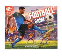 Depesche Action World Create Your Football Game - Libro de pegatinas con 400 pegatinas temáticas de fútbol