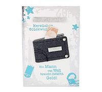 Depesche 3003.033 tarjeta de felicitación con ornamento, cumpleaños, multicolor , color/modelo surtido