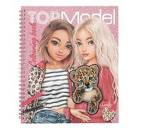 Depesche - Álbum para colorear y crear modelo Top Model Colouring Book Leoheart